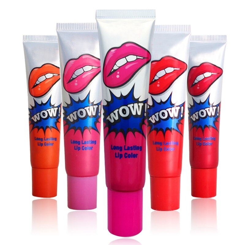  Labial Duradero Romántico Wow X 16 Und 